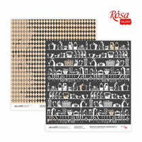 Scrapbookpapier Rosa Recipe book, 30,48 × 30,48 cm, 200 g/m² – afbeelding 2