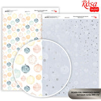 Scrapbookpapier Rosa Drops, A4, 200 g/m² – afbeelding 2
