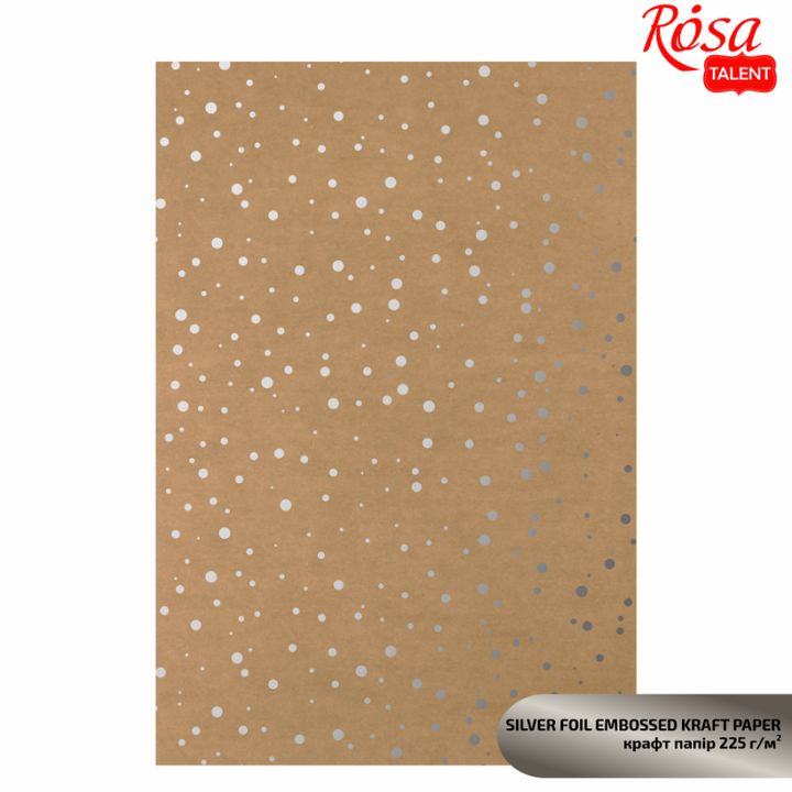 Rosa scrapbookpapier met metallic elementen A4, 225 g/m² – afbeelding 3