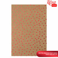 Rosa scrapbookpapier met metallic elementen A4, 225 g/m² – afbeelding 12