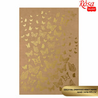 Rosa scrapbookpapier met metallic elementen A4, 225 g/m² – afbeelding 8
