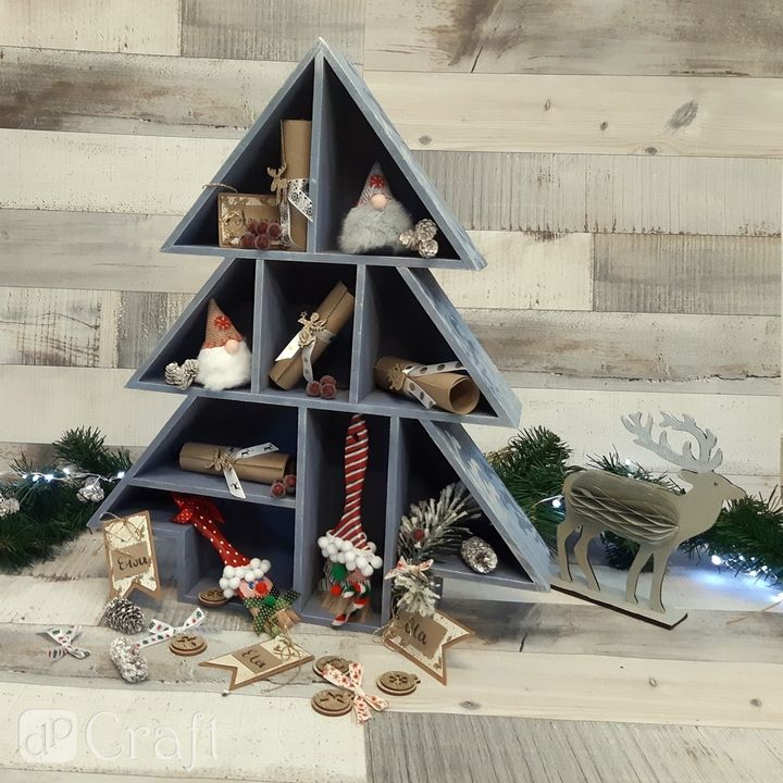 DP Craft papieren rendier kerstdecoratie, 20 × 17 cm – afbeelding 3