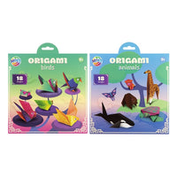 Origamipapier Nassau 21 × 20 cm, 12 vellen, 18 modellen
