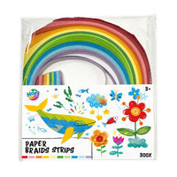 Nassau papierstroken gemengde kleuren, 300 stuks