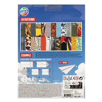 Nassau vouwblok papieren vliegtuigjes 25 × 18 cm, 24 vel – afbeelding 2