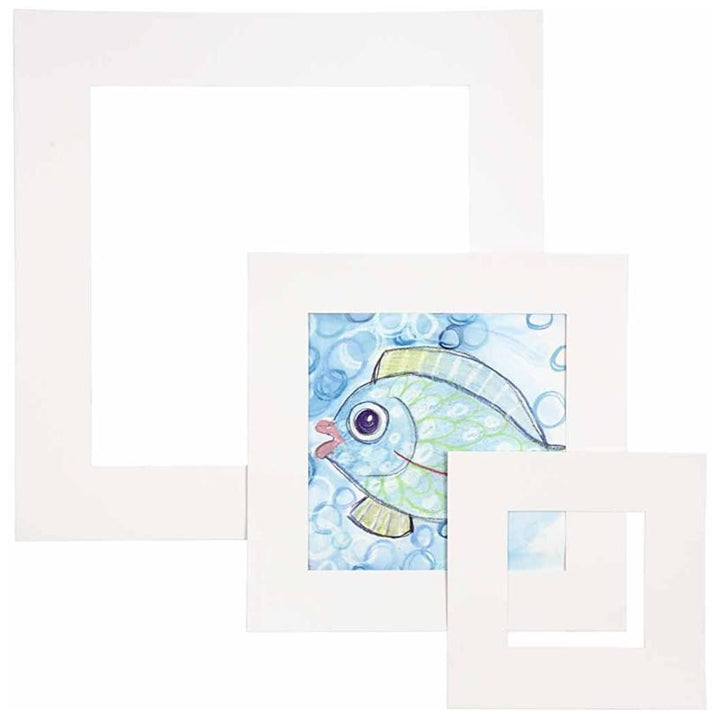 Passe-partouts Creativ Company vierkant, 75 stuks – afbeelding 2