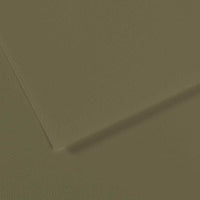 Pastel Paper CANSON Mi-Teintes A4 160 g/m² - 25 Sheets – Olive Green 191