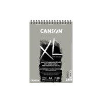 Pastelblok Canson XL Touch grijs 160 g/m² – 40 vellen, A4 – A3