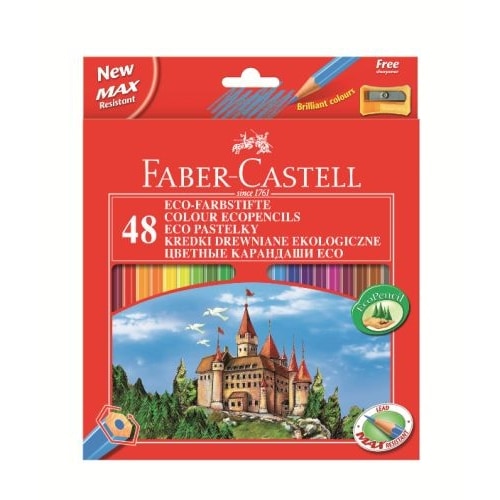 Faber-Castell kleurpotloden Castell, set 48 kleuren