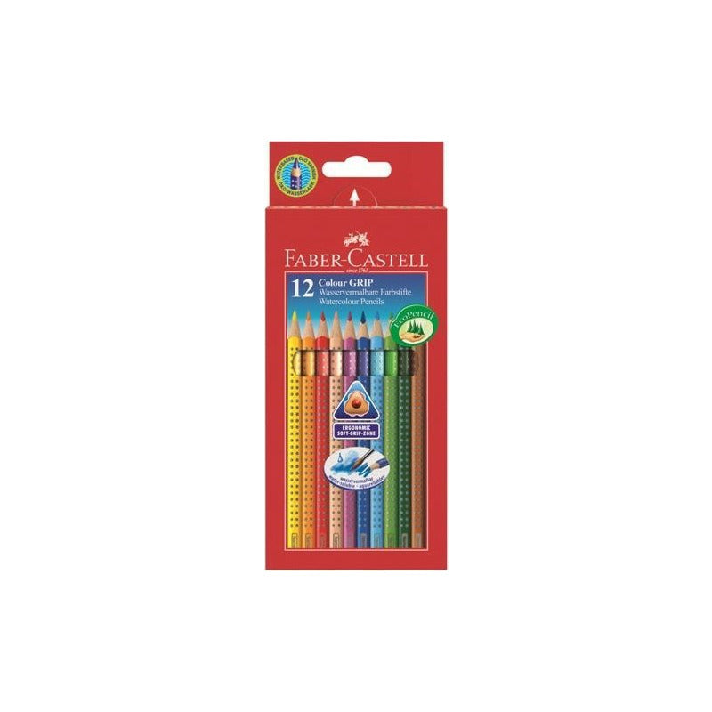Faber-Castell Grip 2001 aquarelpotloden, set van 12