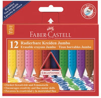 Faber-Castell Jumbo Grip kleurpotloden, set van 12