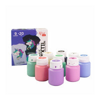 ROSA Talent textielverf pastel, set 9 × 20 ml – afbeelding 3