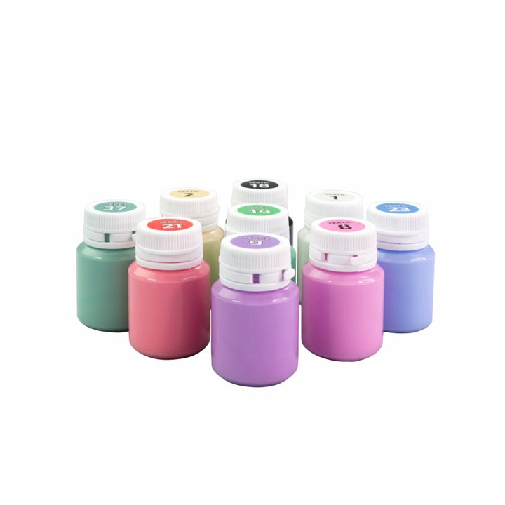 ROSA Talent textielverf pastel, set 9 × 20 ml – afbeelding 4