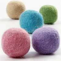 Viltballen pastel Creativ Company, Ø 20 mm, 64 stuks – afbeelding 3