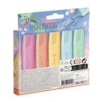 Nassau pastel markeerstiften, set van 5 stuks – afbeelding 2