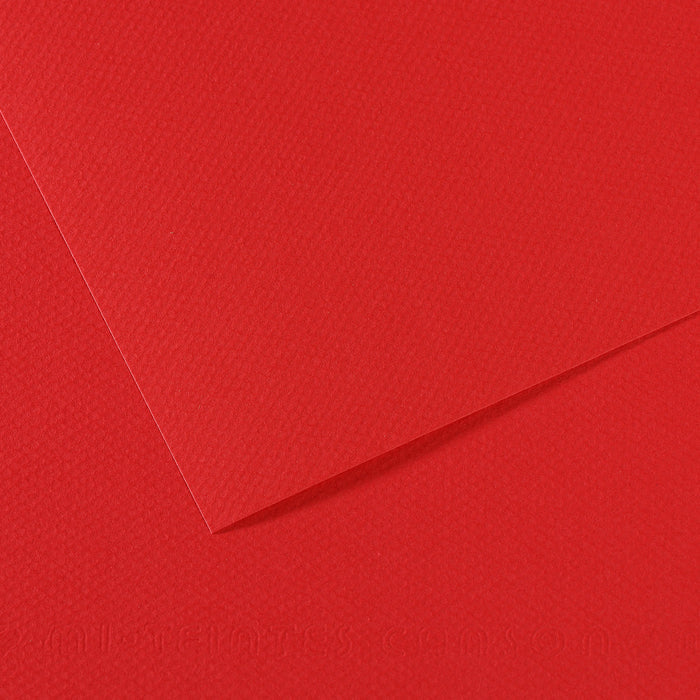 Pastelpapier Canson Mi-Teintes A4 160 g/m² – 50 vellen – Helderrood 505