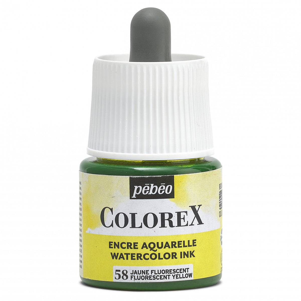 Pébéo Colorex-inkt 45 ml – vloeibare aquarelinkt