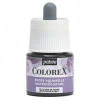 Pébéo Colorex-inkt 45 ml – vloeibare aquarelinkt – Payne’s grijs