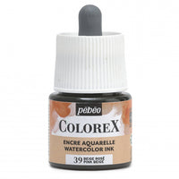 Pébéo Colorex-inkt 45 ml – vloeibare aquarelinkt – Roze beige