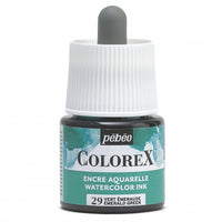 Pébéo Colorex-inkt 45 ml – vloeibare aquarelinkt – Smaragdgroen