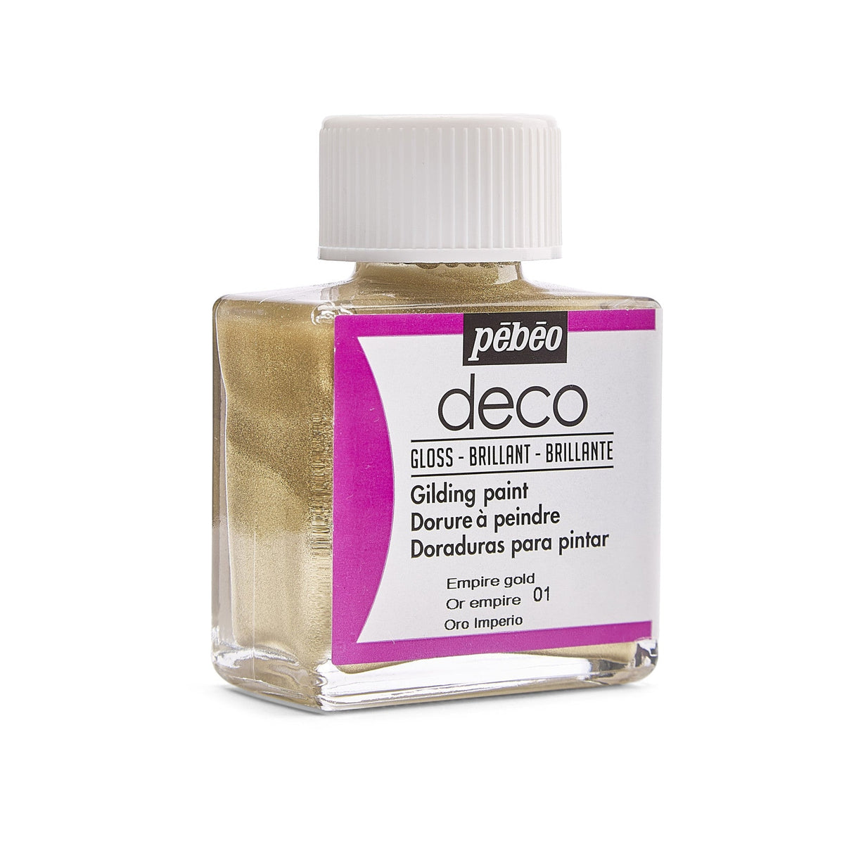 Pébéo Deco Gloss decoratieve acrylverf 75 ml – goud