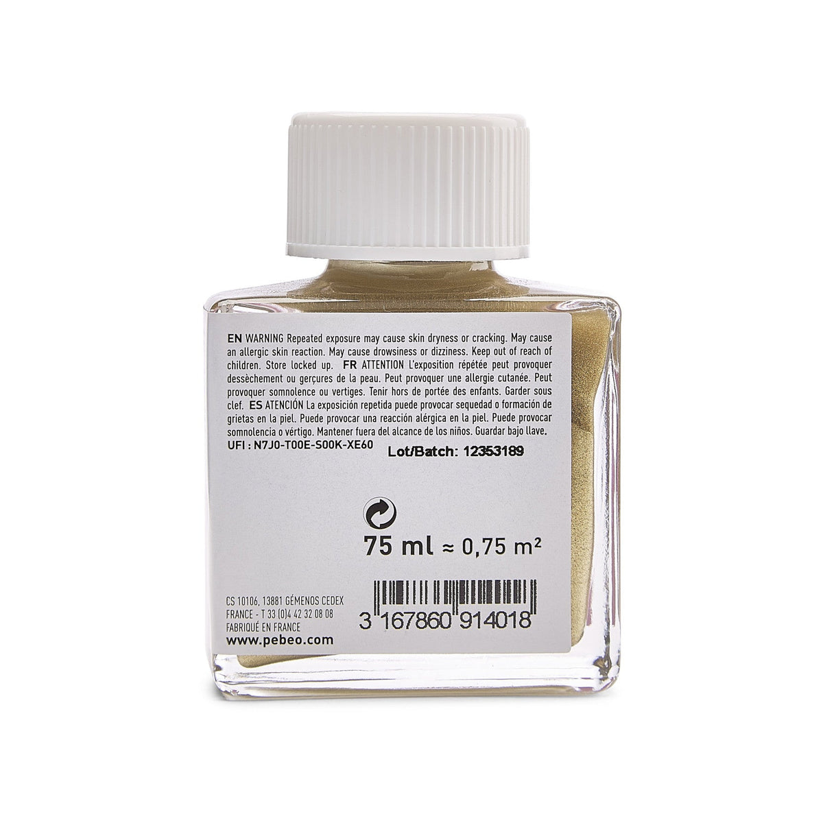 Pébéo Deco Gloss decoratieve acrylverf 75 ml – goud