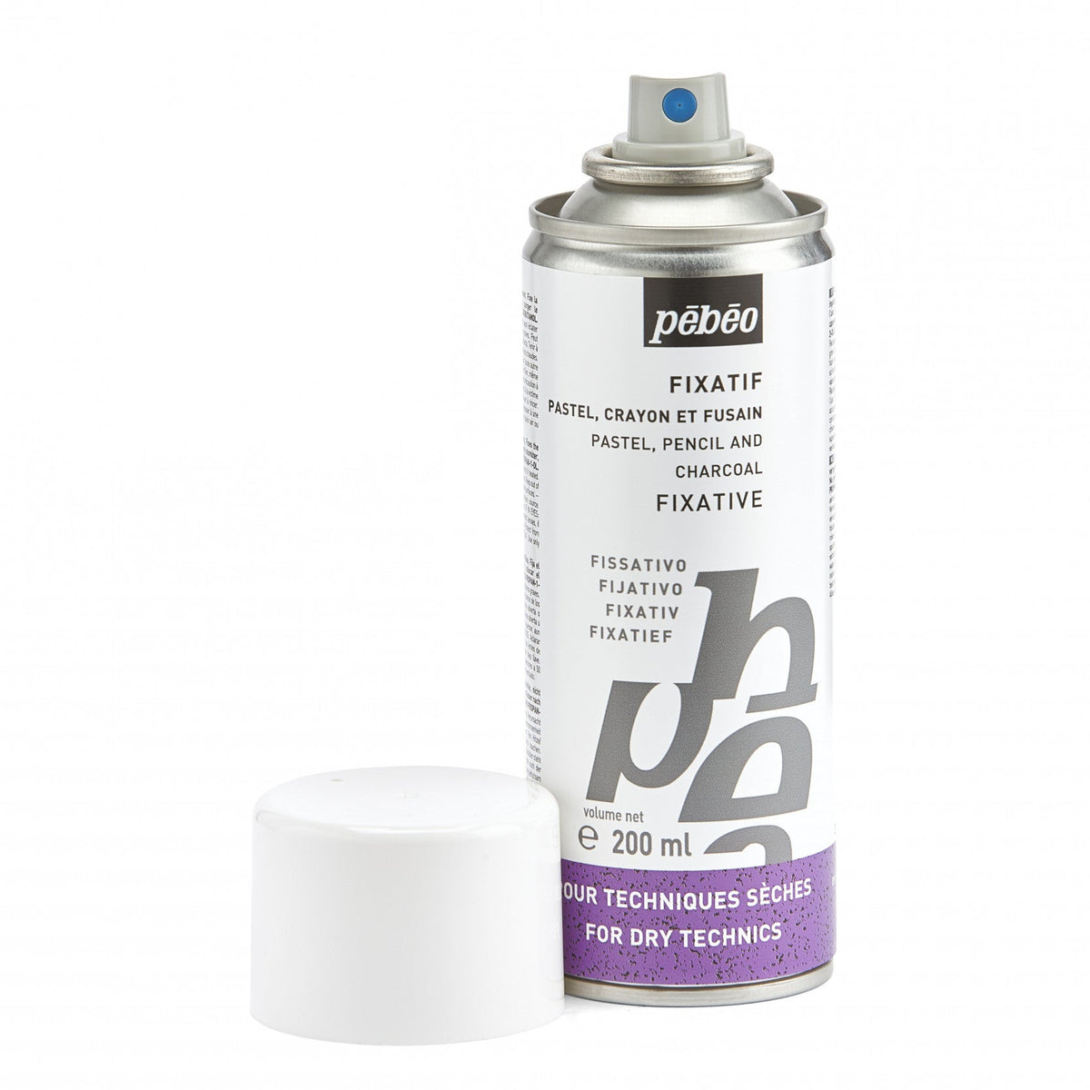 Pébéo fixatief voor pastel en houtskool, spuitbus 200 ml