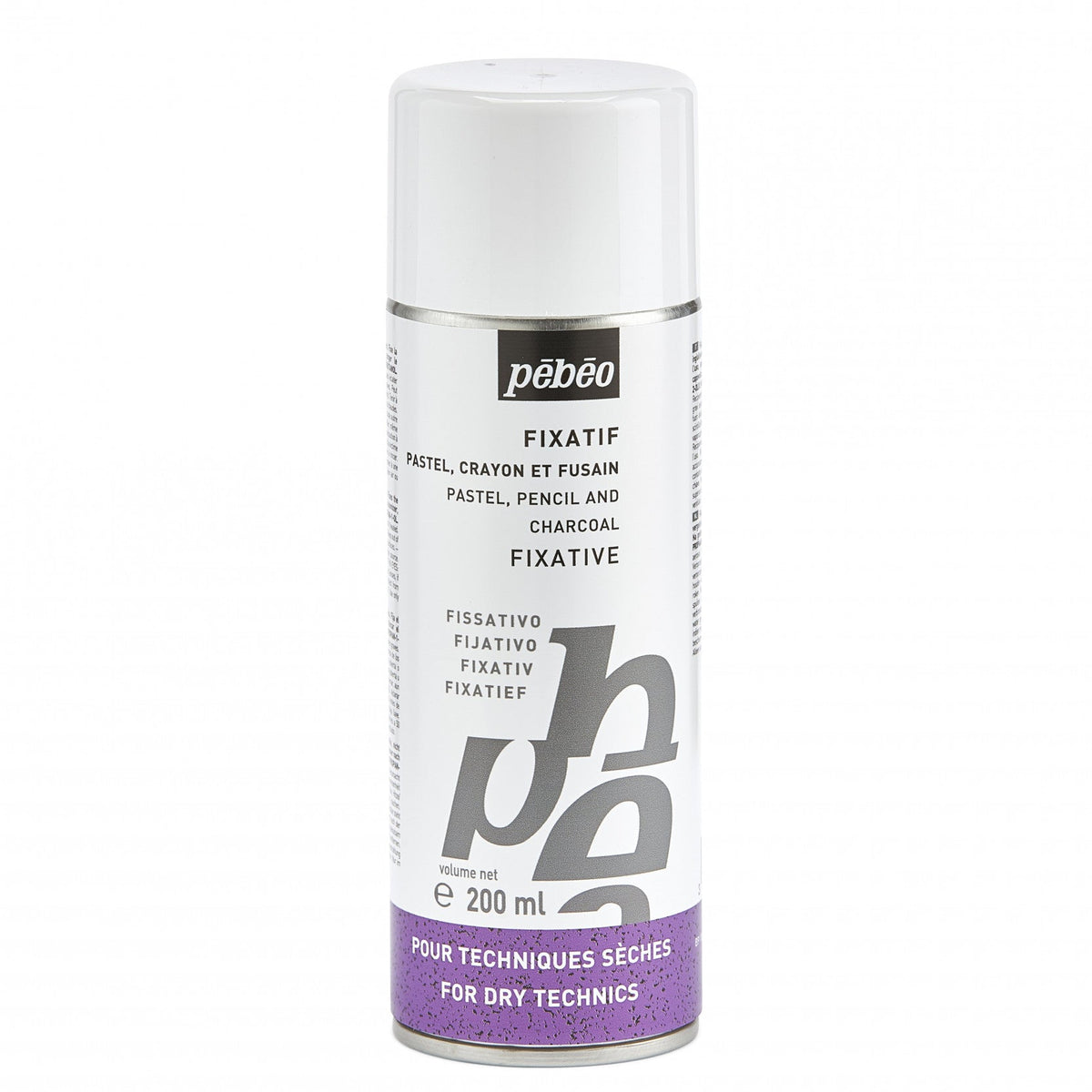 Pébéo fixatief voor pastel en houtskool, spuitbus 200 ml