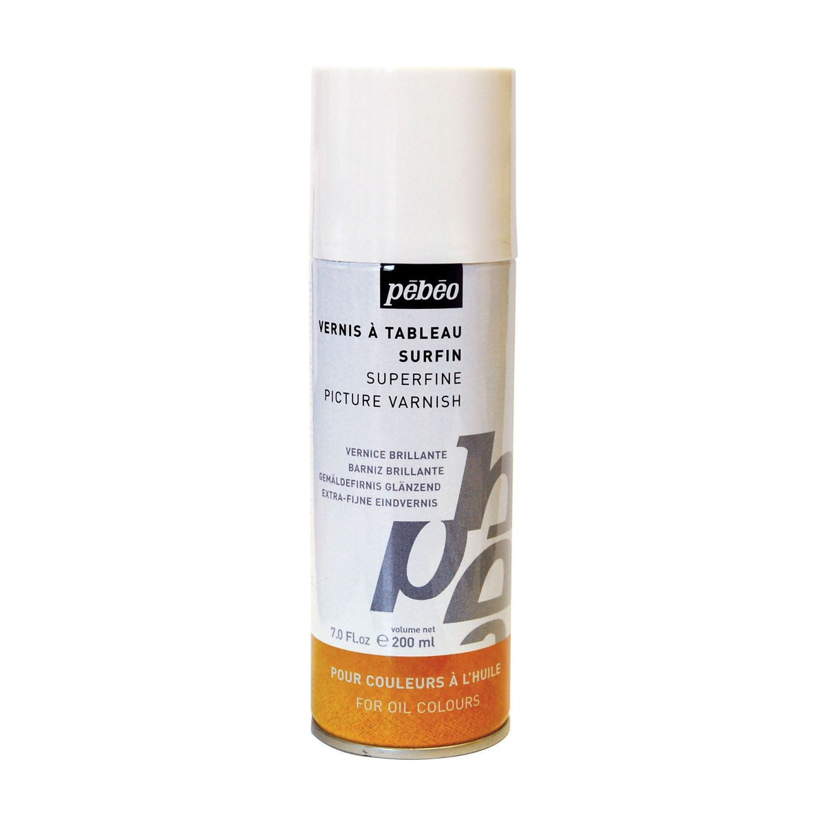 Pébéo glanzende vernis voor olieverf in spuitbus 200 ml