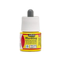 Pébéo Marbling marmerverf (Ebru), 45 ml – Citroengeel
