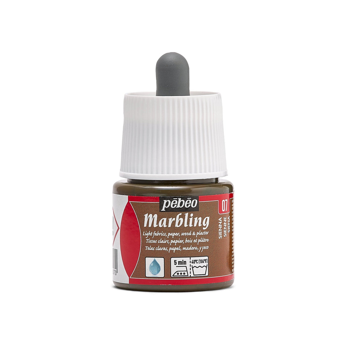 Pébéo Marbling marmerverf (Ebru), 45 ml – Sienna