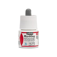 Pébéo Marbling marmerverf (Ebru), 45 ml – Wit
