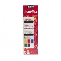 Pébéo Marbling marmerverf set 6 × 20 ml