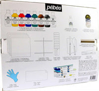 Pébéo pouringset voor acrylverf, 47 delen