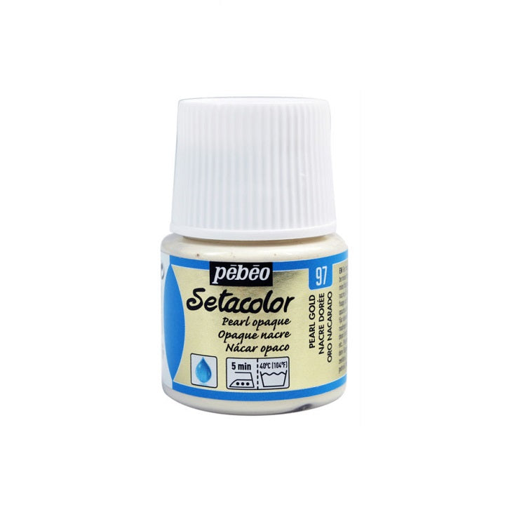 Pebeo Setacolor Opaque Pearl Fabric Paint, 45 ml | various colors — image 5