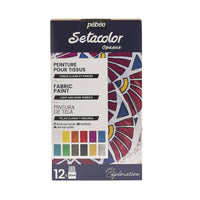 Pébéo Setacolor Opaque textielverf set 12 × 20 ml