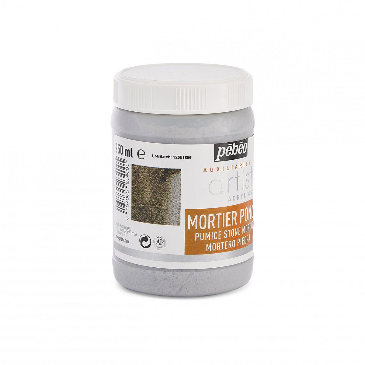 Pébéo structuurpasta met puimsteen 250 ml