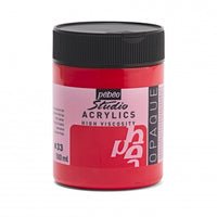 Pébéo Studio Acrylics acrylverf 500 ml – Cadmiumrood (imitatie)