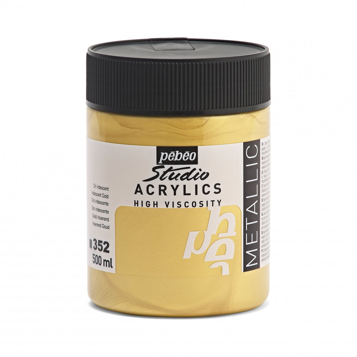 Pébéo Studio Acrylics acrylverf 500 ml – Goud