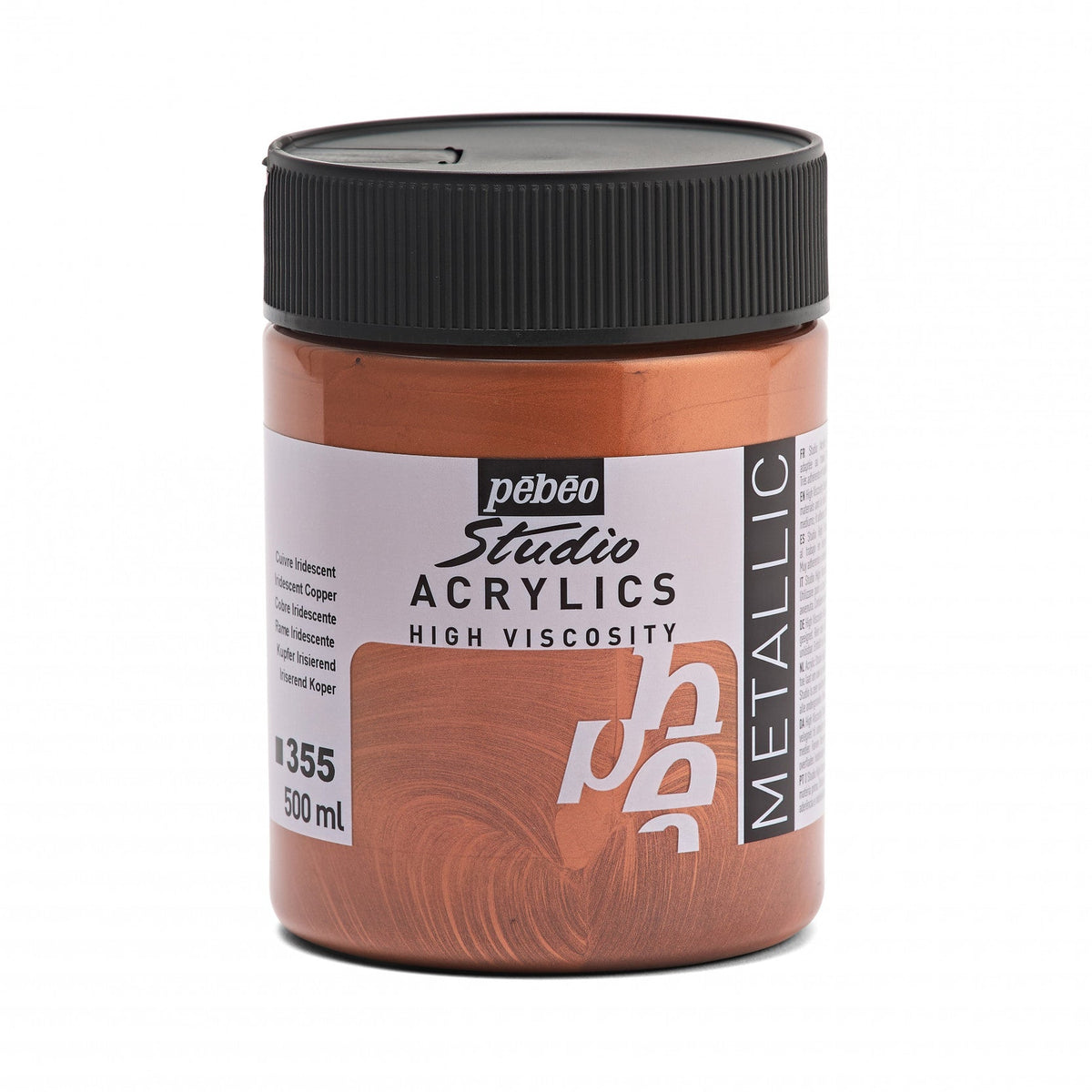 Pébéo Studio Acrylics acrylverf 500 ml – Koper
