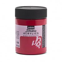 Pébéo Studio Acrylics acrylverf 500 ml – Naftolkarmijn