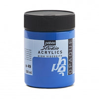 Pébéo Studio Acrylics acrylverf 500 ml – Primair cyaan