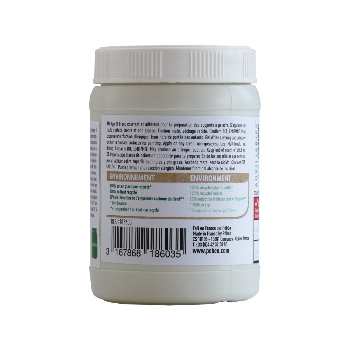 Pébéo Studio Acrylics gesso 225 ml