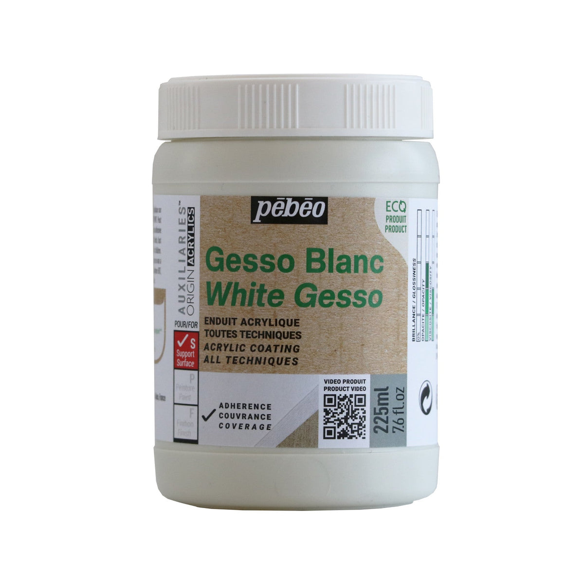 Pébéo Studio Acrylics gesso 225 ml