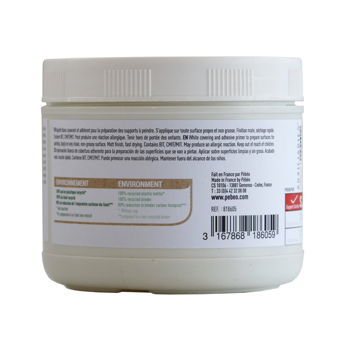 Pébéo Studio Acrylics gesso 475 ml
