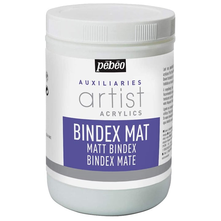 Pébéo Studio Bindex acrylbindmiddel mat 1000 ml – afbeelding 2