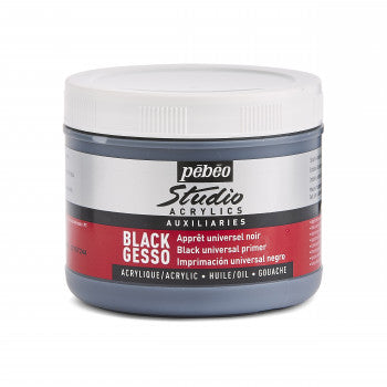 Pébéo Studio zwarte gesso 500 ml