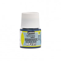 Pébéo Vitrea 160 glasverf glanzend, 45 ml – Lichtblauw