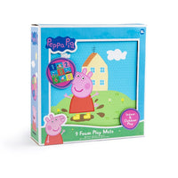 Peppa Pig speelmatten van foam, 9 stuks, 29 × 29 cm