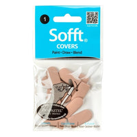 Golden Sofft schuimhoezen voor Sofft-messen, 10 stuks